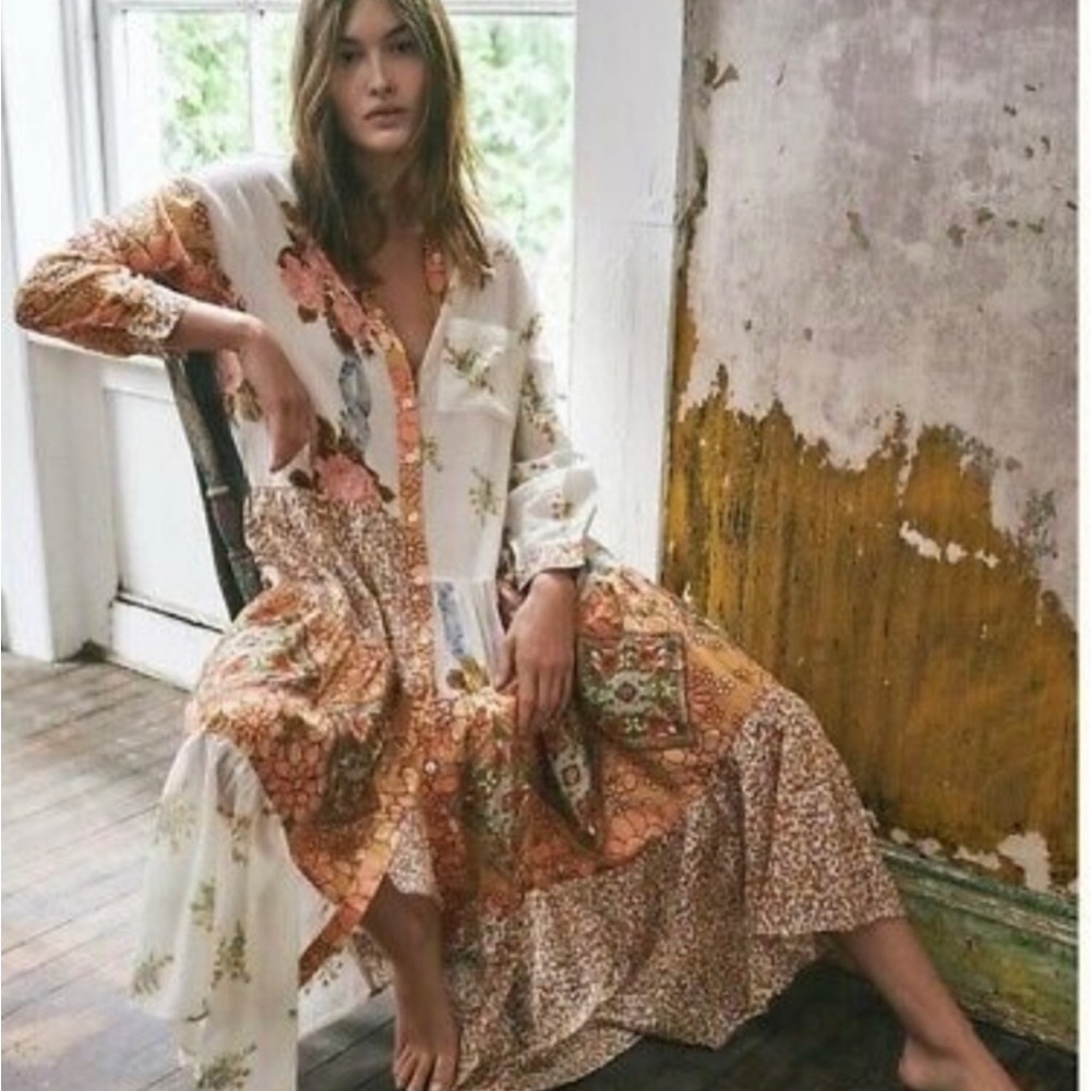 Free People Days of Ditzies Dress or Kimono